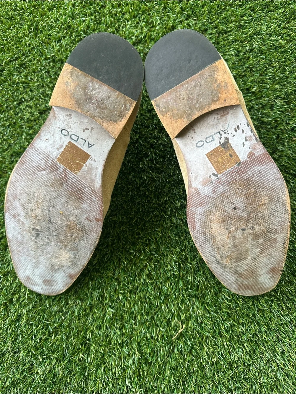 Aldo Tan Suede Chukka Boots